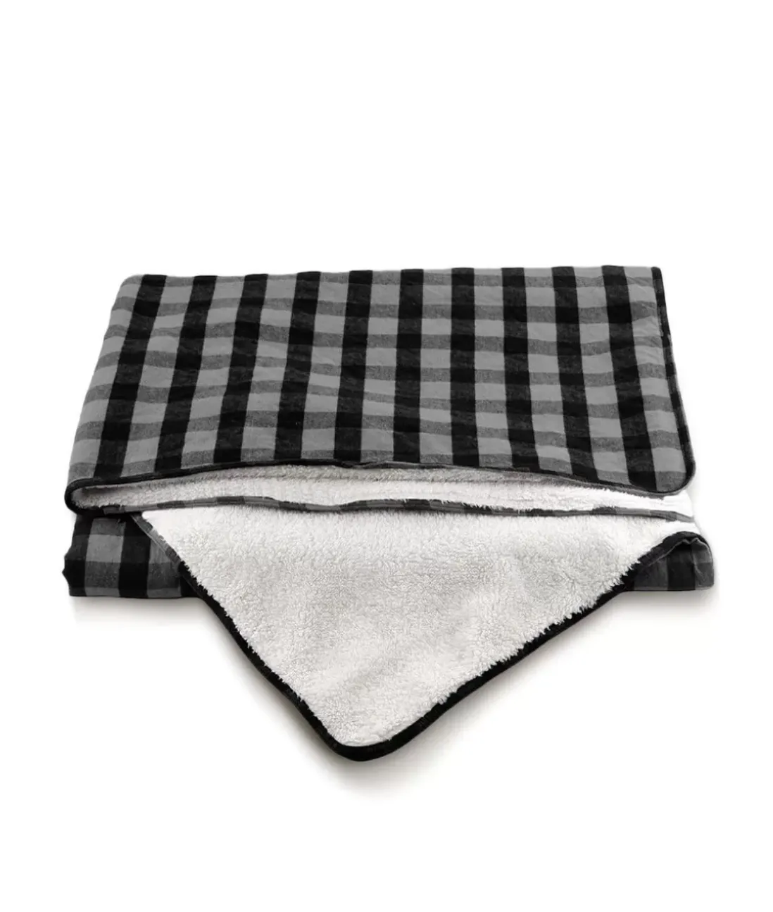 Men Nayked Apparel Accessories>Everest Sherpa Flannel Blanket