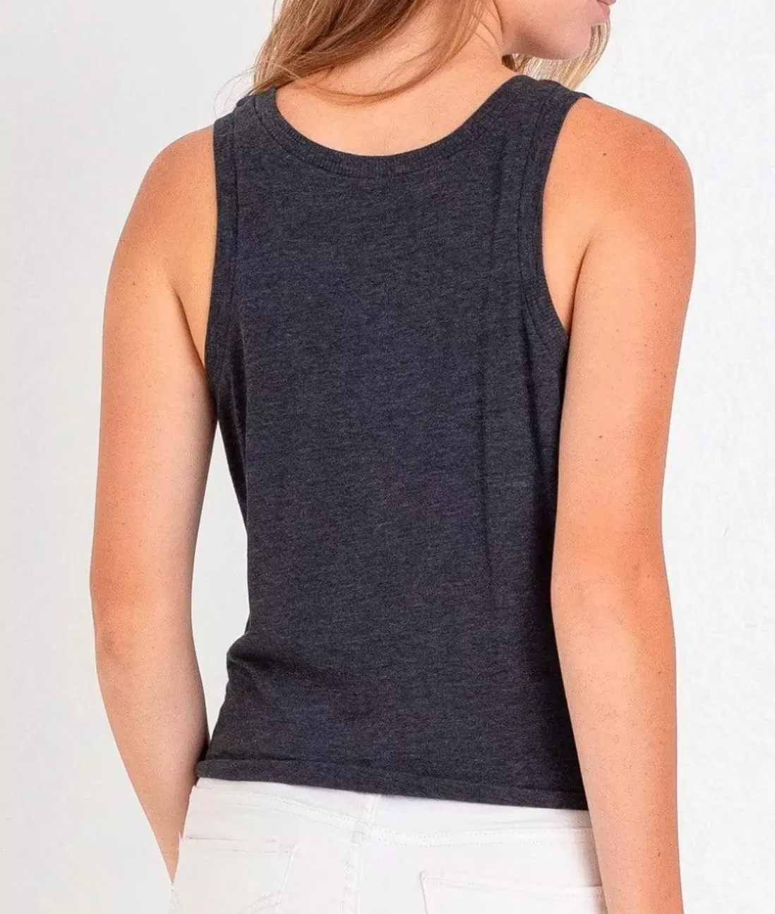 Women Nayked Apparel Athleisure>Ladies Ridiculously Soft Lightweight Knotted Tank