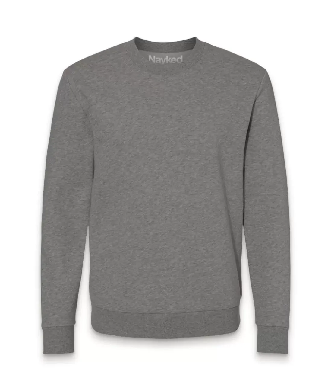 Men Nayked Apparel Shirts>Men Soft Eco Friendly Crew Neck Pullover