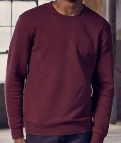 Men Nayked Apparel Hoodies & Sweatshirts>Men Soft Eco Friendly Crew Neck Pullover
