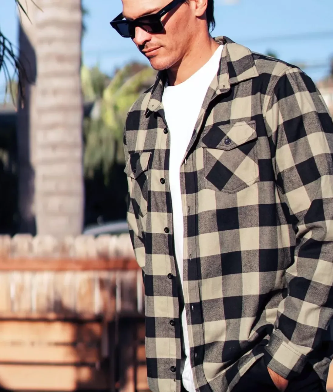 Men Nayked Apparel Shirts>Men'S Classic Flannel Shirt