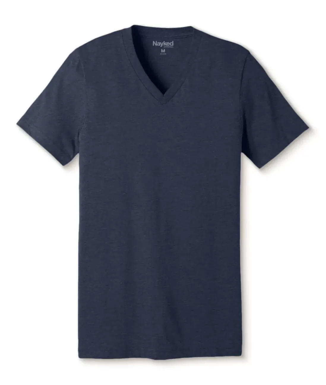 Men Nayked Apparel Shirts>Men'S Classic Soft Heathered Short Sleeve V-Neck T-Shirt