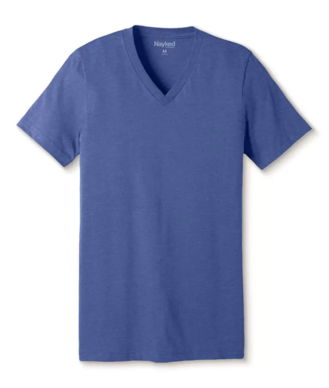 Men Nayked Apparel Shirts>Men'S Classic Soft Heathered Short Sleeve V-Neck T-Shirt