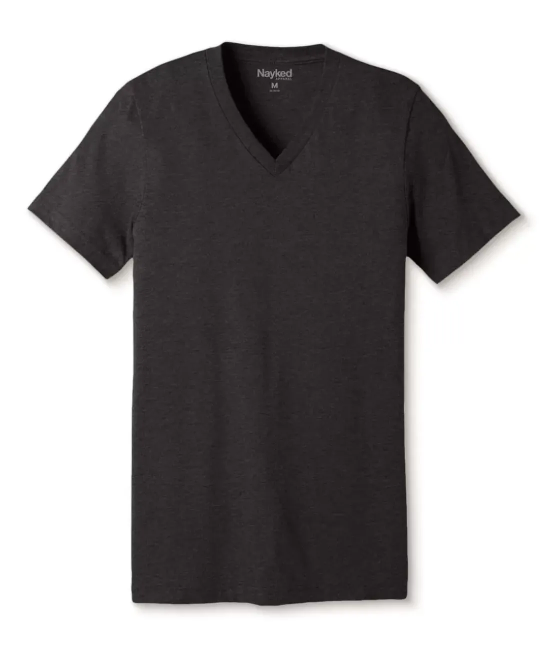 Men Nayked Apparel Shirts>Men'S Classic Soft Heathered Short Sleeve V-Neck T-Shirt
