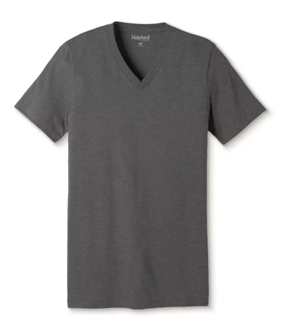 Men Nayked Apparel Shirts>Men'S Classic Soft Heathered Short Sleeve V-Neck T-Shirt
