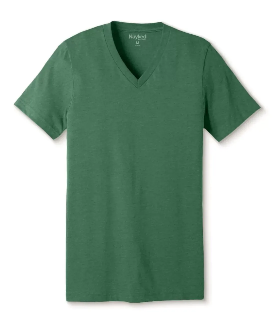 Men Nayked Apparel Shirts>Men'S Classic Soft Heathered Short Sleeve V-Neck T-Shirt