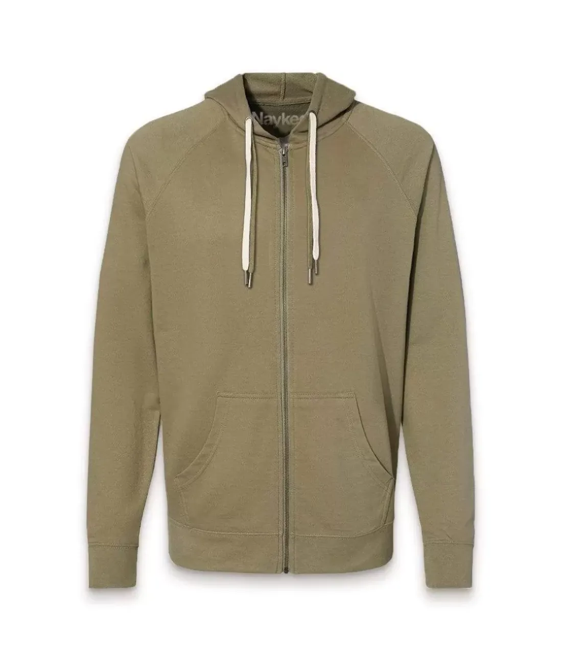 Men Nayked Apparel Shirts>Men'S French Terry Full-Zip Hoodie