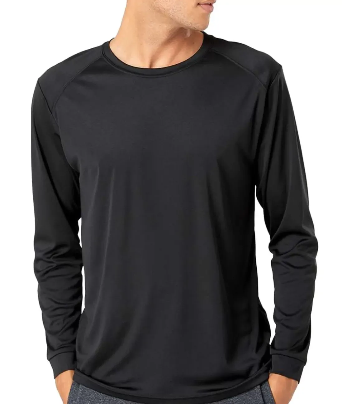 Men Nayked Apparel Swim>Men'S Long Islander Performance Upf Long Sleeve T-Shirt