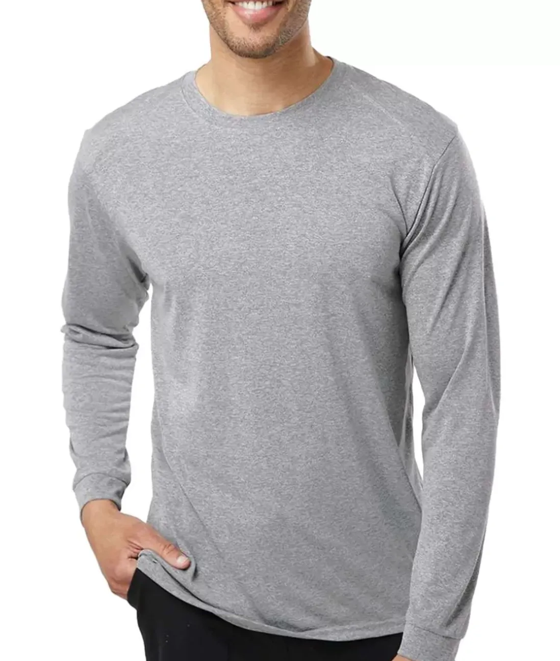 Men Nayked Apparel Swim>Men'S Long Islander Performance Upf Long Sleeve T-Shirt
