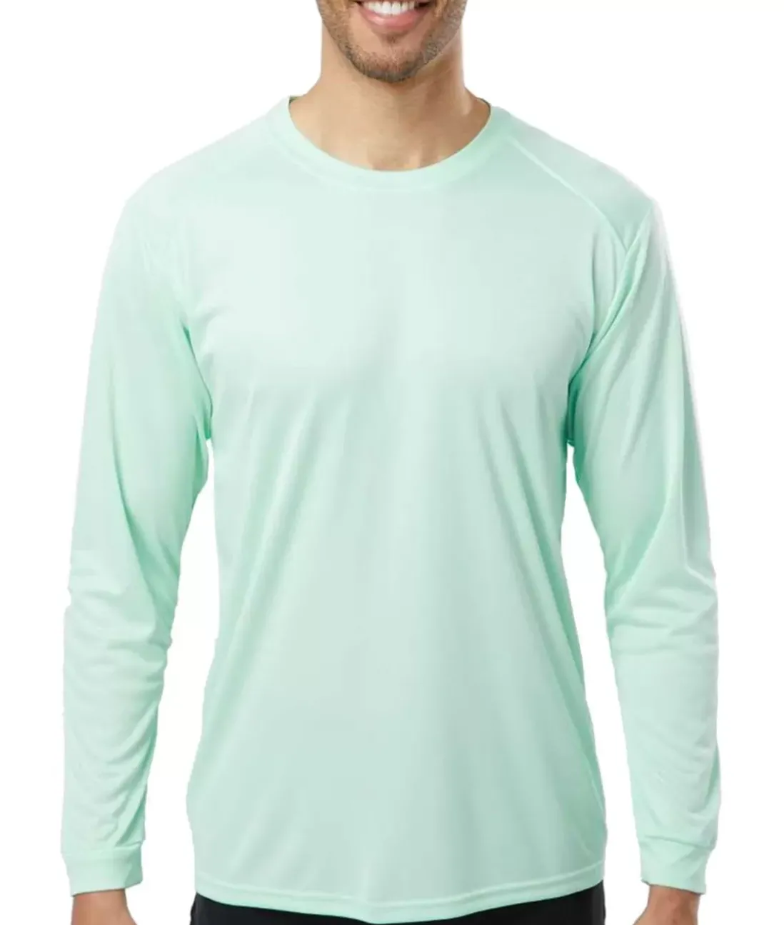 Men Nayked Apparel T-Shirts>Men'S Long Islander Performance Upf Long Sleeve T-Shirt