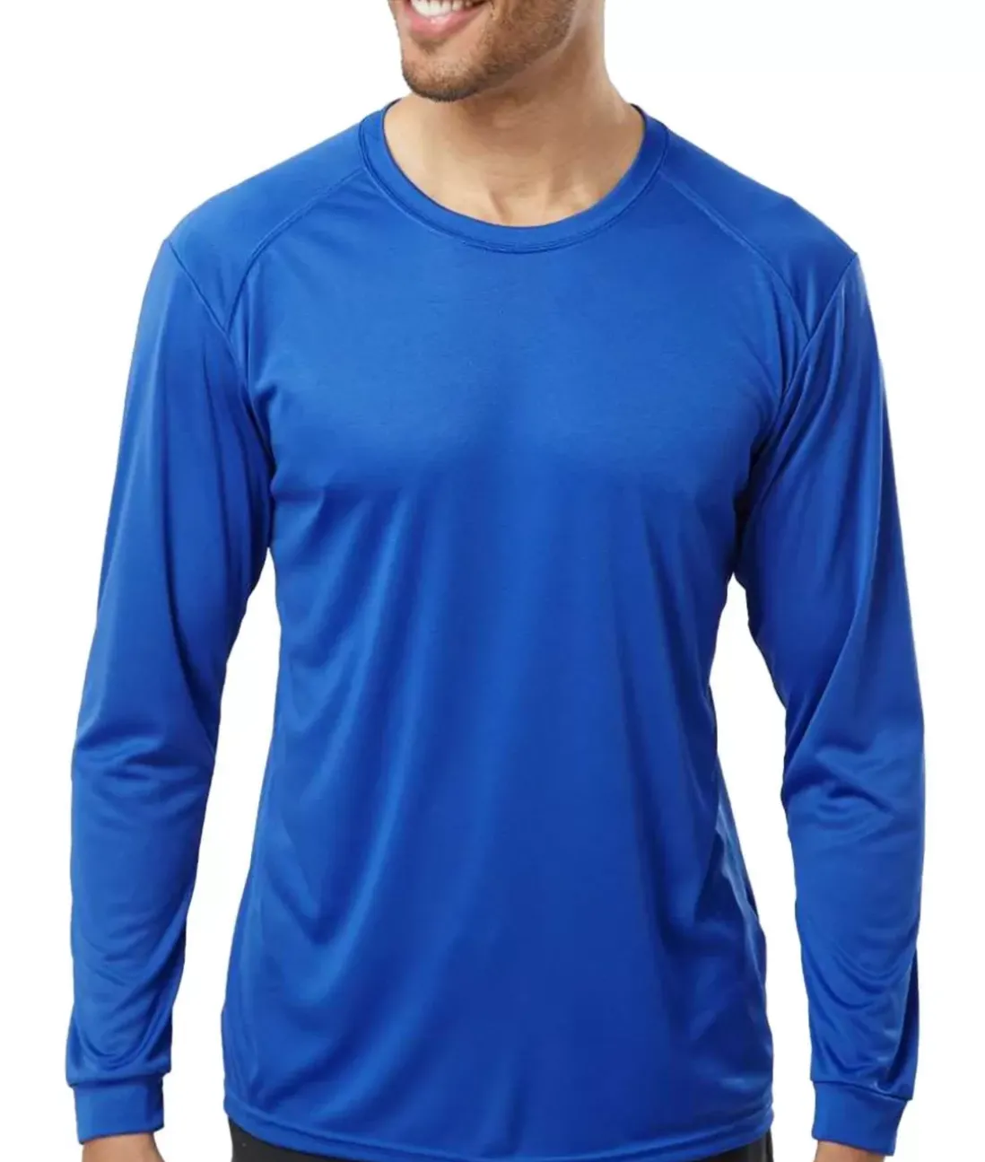 Men Nayked Apparel T-Shirts>Men'S Long Islander Performance Upf Long Sleeve T-Shirt