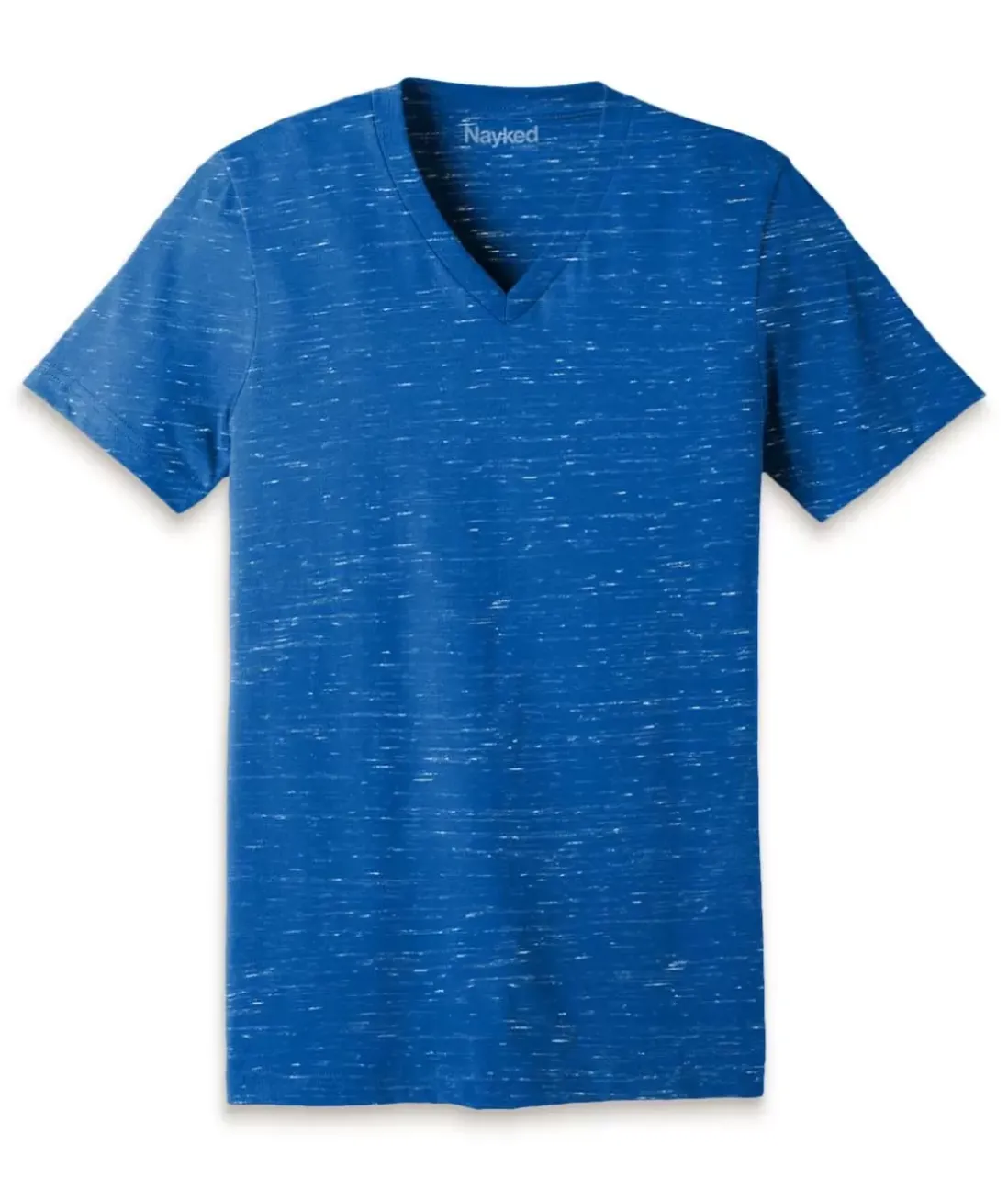 Men Nayked Apparel T-Shirts>Men'S Marbled Jersey V-Neck T-Shirt