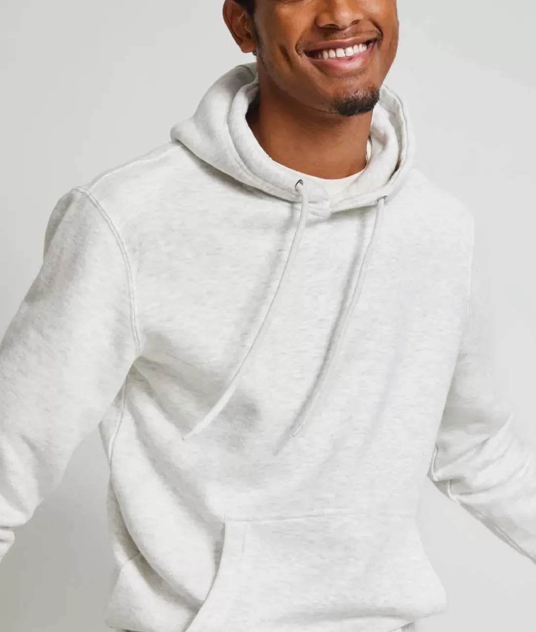 Men Nayked Apparel Shirts>Men'S Midweight Premium Soft Pullover Sweatshirt Hoodie