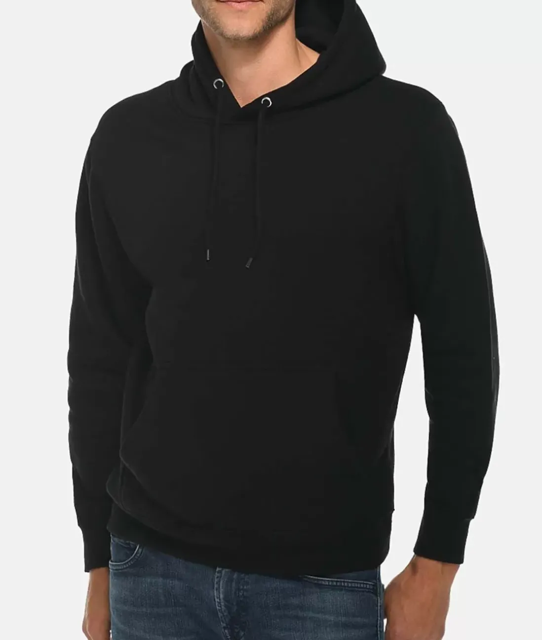 Men Nayked Apparel Shirts>Men'S Midweight Premium Soft Pullover Sweatshirt Hoodie