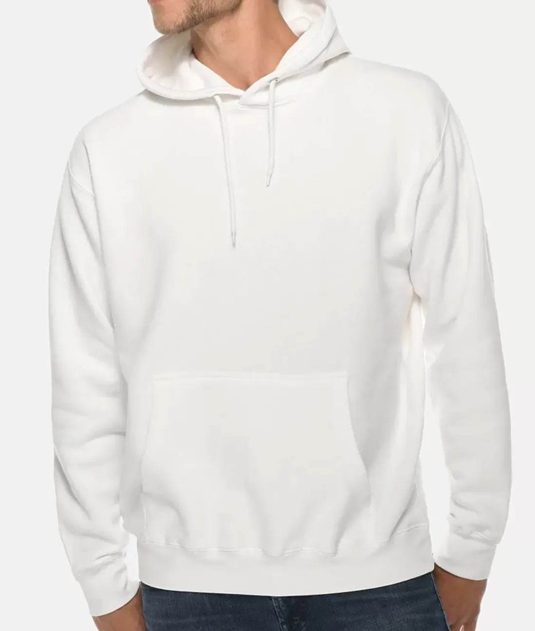 Men Nayked Apparel Hoodies & Sweatshirts>Men'S Midweight Premium Soft Pullover Sweatshirt Hoodie