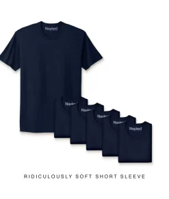 Men Nayked Apparel T-Shirt Packs><noscript><img width=