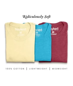 Men Nayked Apparel T-Shirt Packs><noscript><img width=