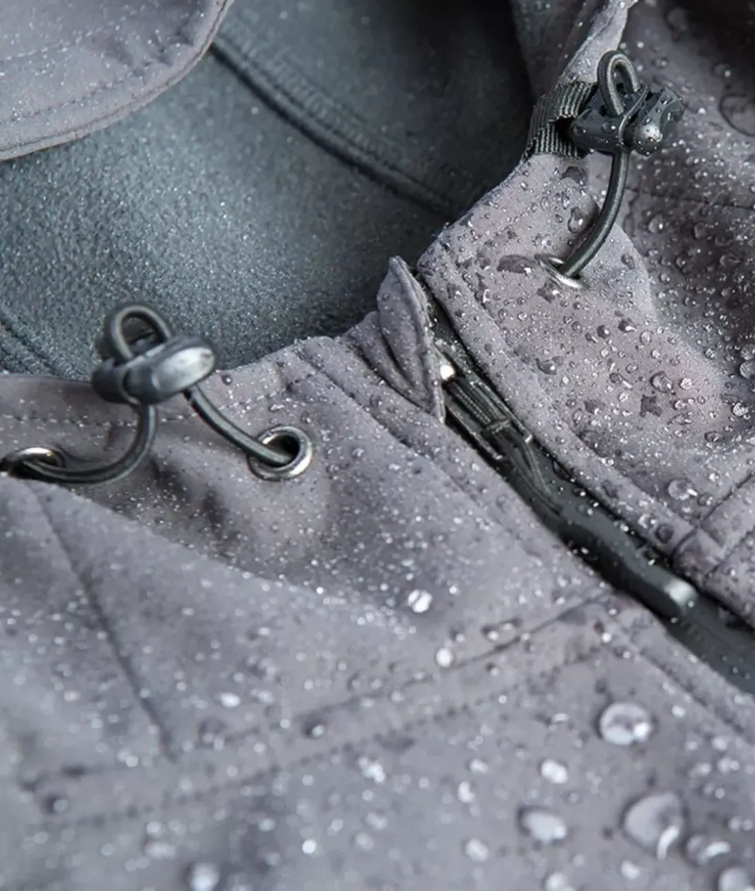 Men Nayked Apparel Outerwear>Men'S Poly-Tech Soft Shell Jacket