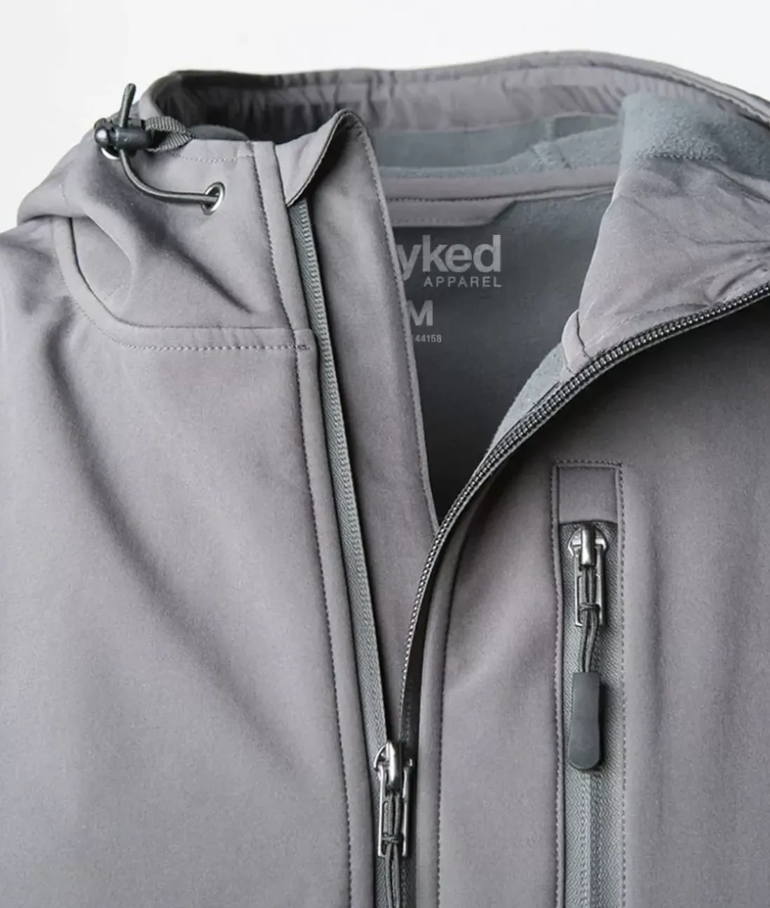 Men Nayked Apparel Outerwear>Men'S Poly-Tech Soft Shell Jacket
