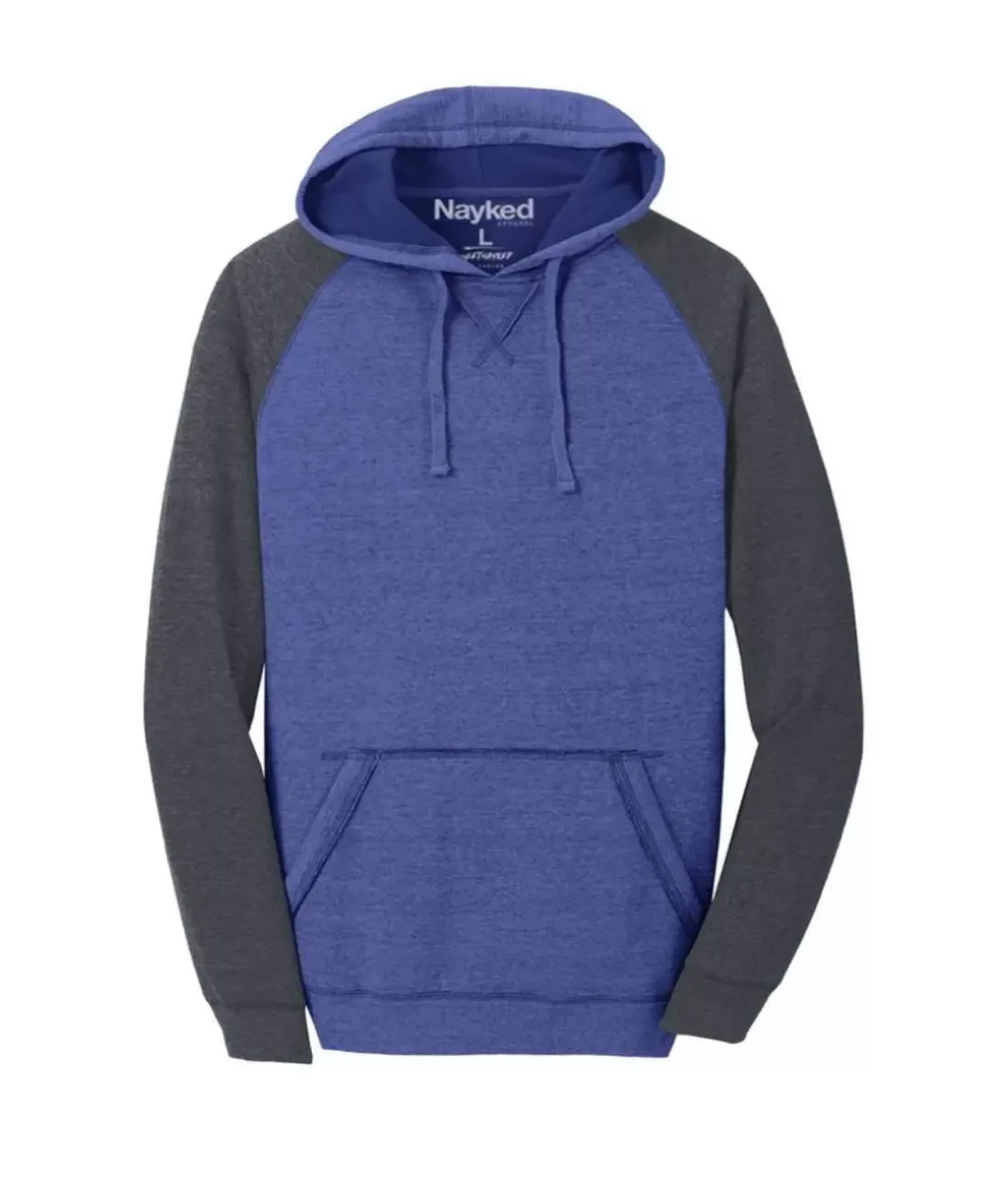 Men Nayked Apparel Shirts>Men'S Ridiculously Soft Big Fleece Raglan Hoodie