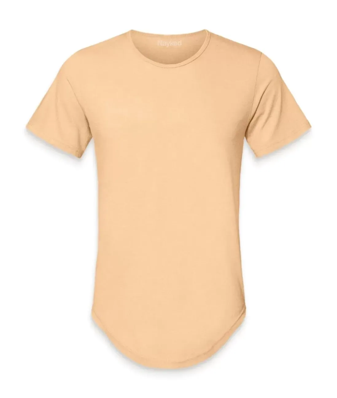 Men Nayked Apparel Shirts>Men'S Ridiculously Soft Curved Hem Urban T-Shirt
