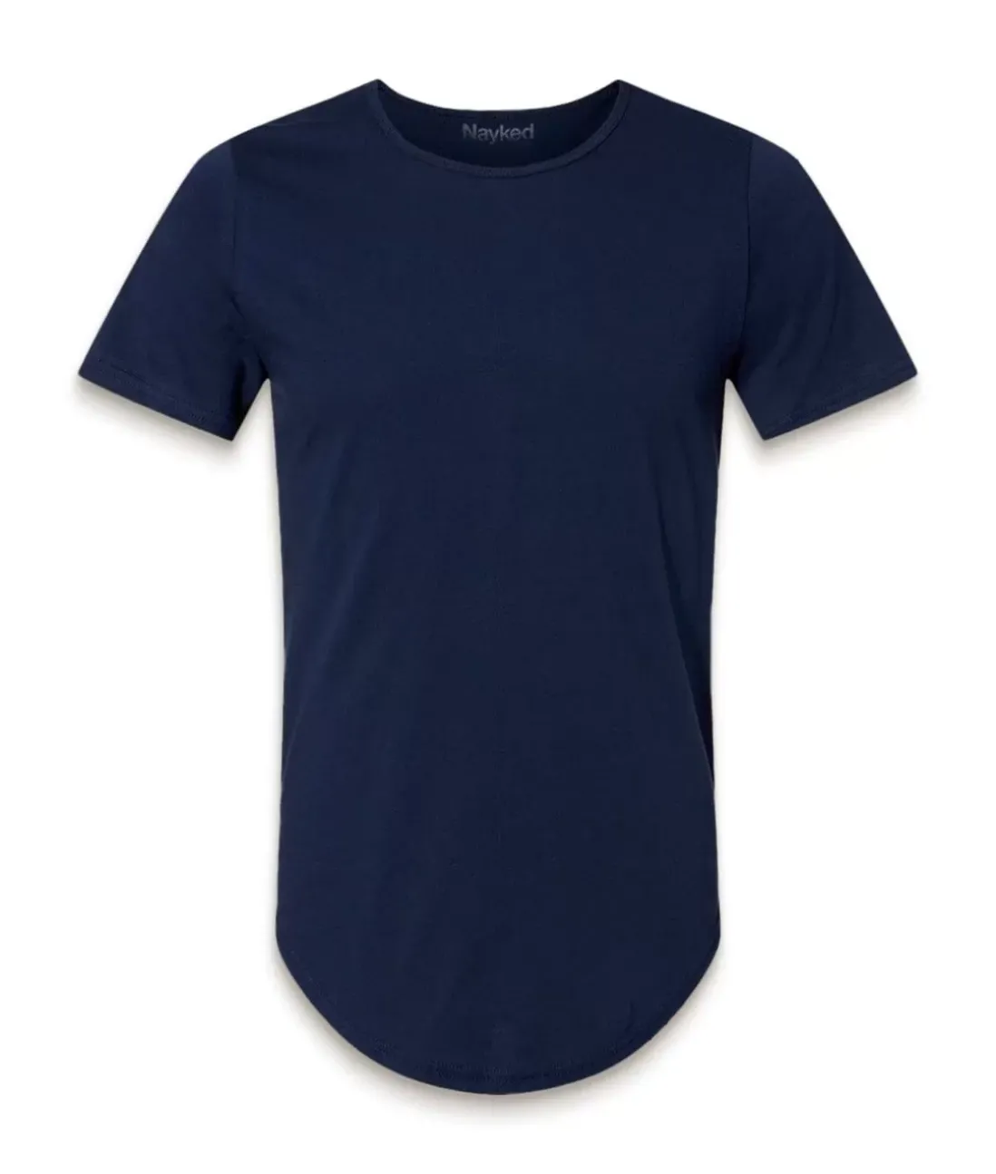 Men Nayked Apparel Shirts>Men'S Ridiculously Soft Curved Hem Urban T-Shirt