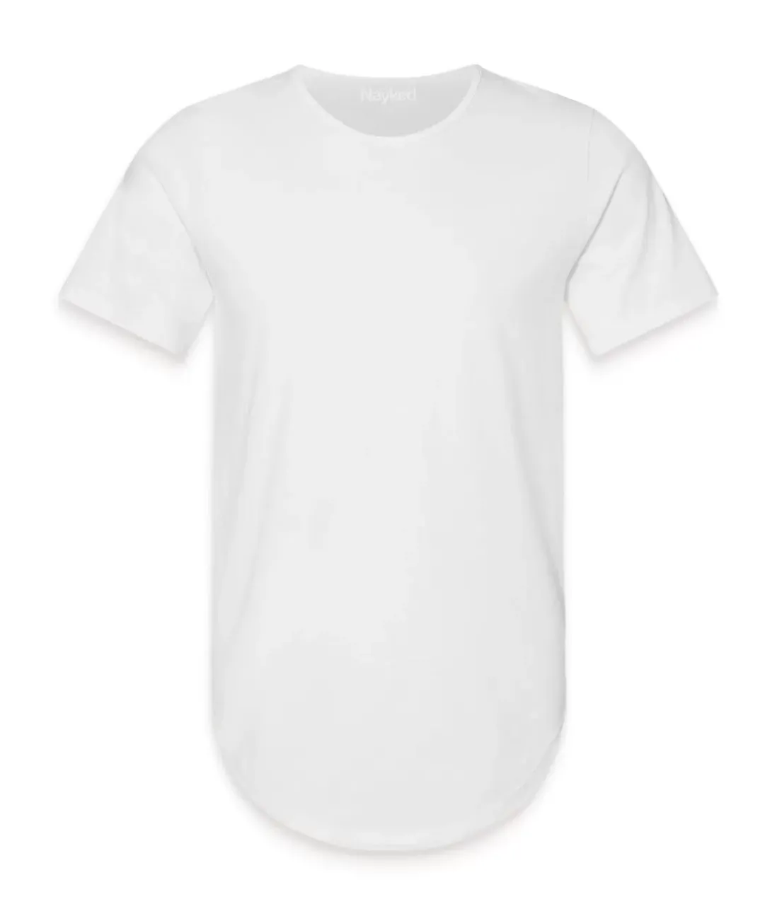 Men Nayked Apparel Shirts>Men'S Ridiculously Soft Curved Hem Urban T-Shirt