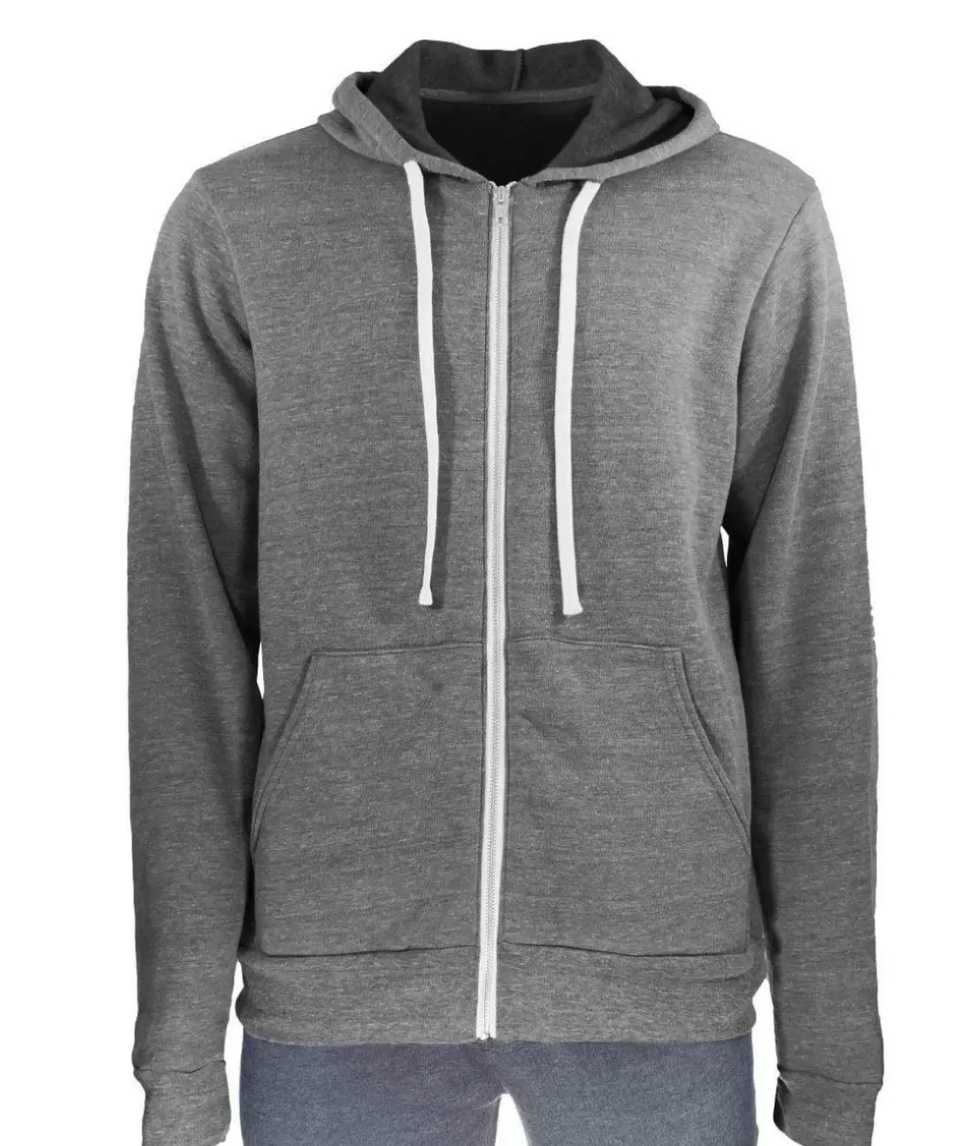 Men Nayked Apparel Shirts>Men'S Ridiculously Soft Fleece Full-Zip Hoodie