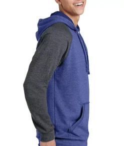 Men Nayked Apparel Shirts>Men'S Ridiculously Soft Fleece Raglan Hoodie