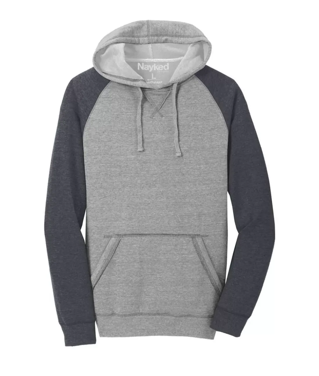 Men Nayked Apparel Shirts>Men'S Ridiculously Soft Fleece Raglan Hoodie