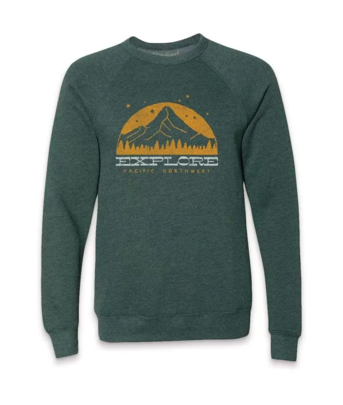 Men Nayked Apparel Hoodies & Sweatshirts>Men'S Ridiculously Soft Fleece Pullover Graphic Sweatshirt | Explore