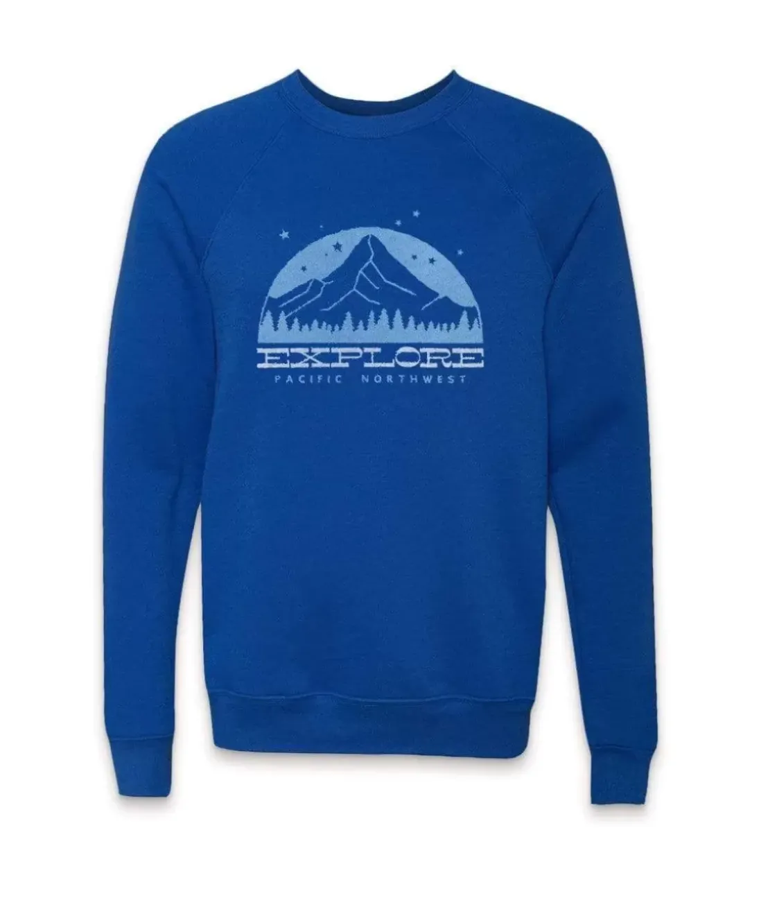Men Nayked Apparel Hoodies & Sweatshirts>Men'S Ridiculously Soft Fleece Pullover Graphic Sweatshirt | Explore