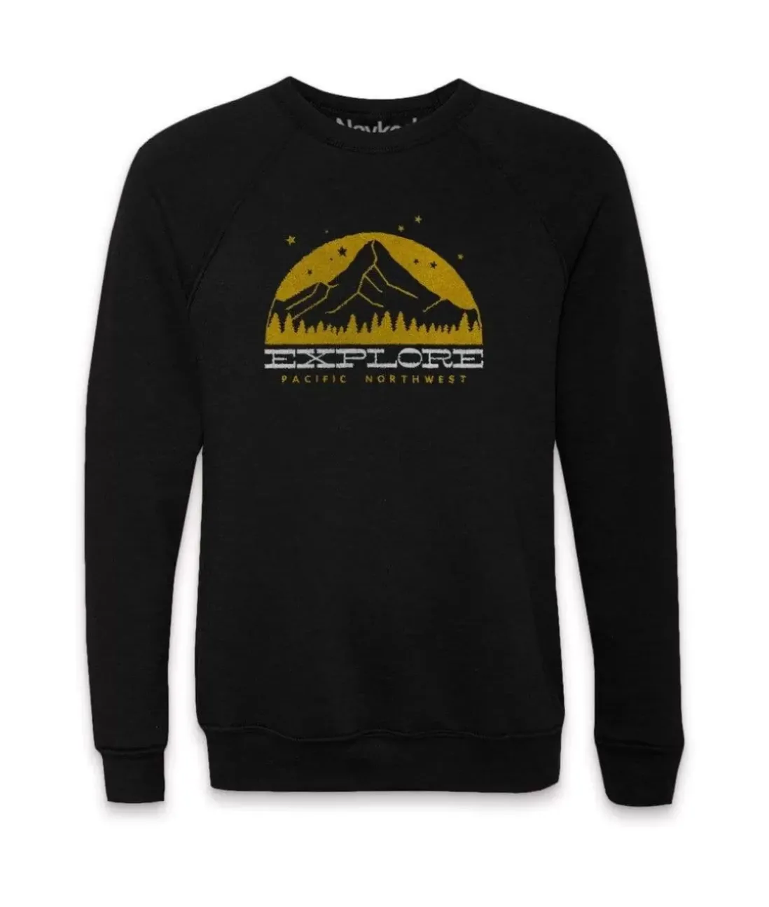 Men Nayked Apparel Shirts>Men'S Ridiculously Soft Fleece Pullover Graphic Sweatshirt | Explore