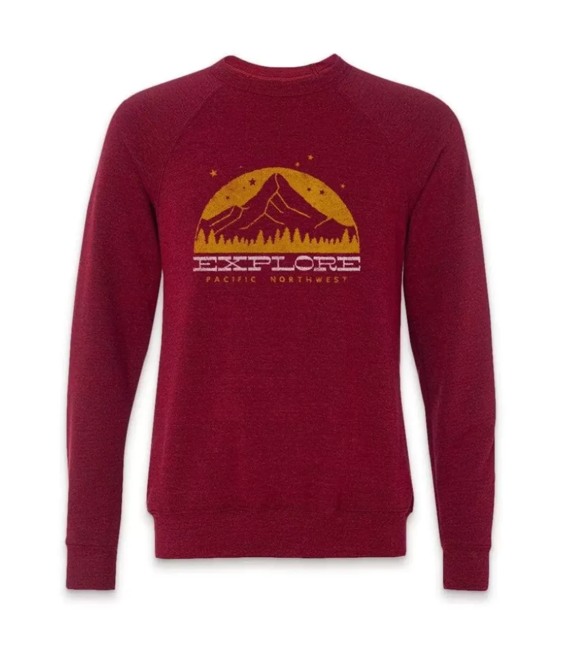 Men Nayked Apparel Shirts>Men'S Ridiculously Soft Fleece Pullover Graphic Sweatshirt | Explore