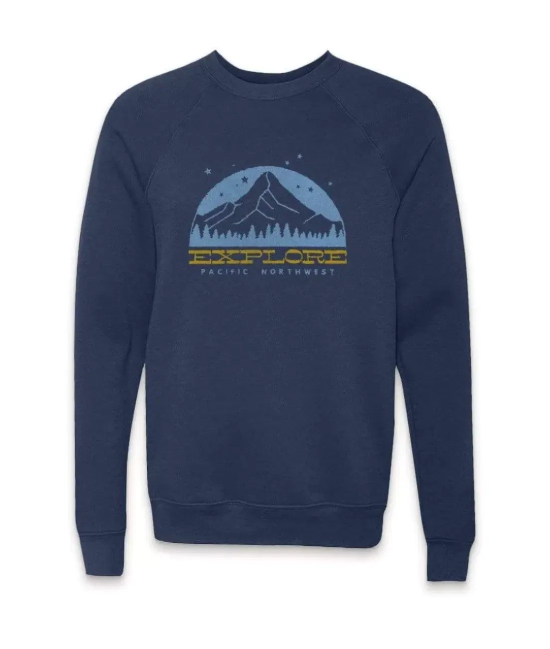 Men Nayked Apparel Shirts>Men'S Ridiculously Soft Fleece Pullover Graphic Sweatshirt | Explore