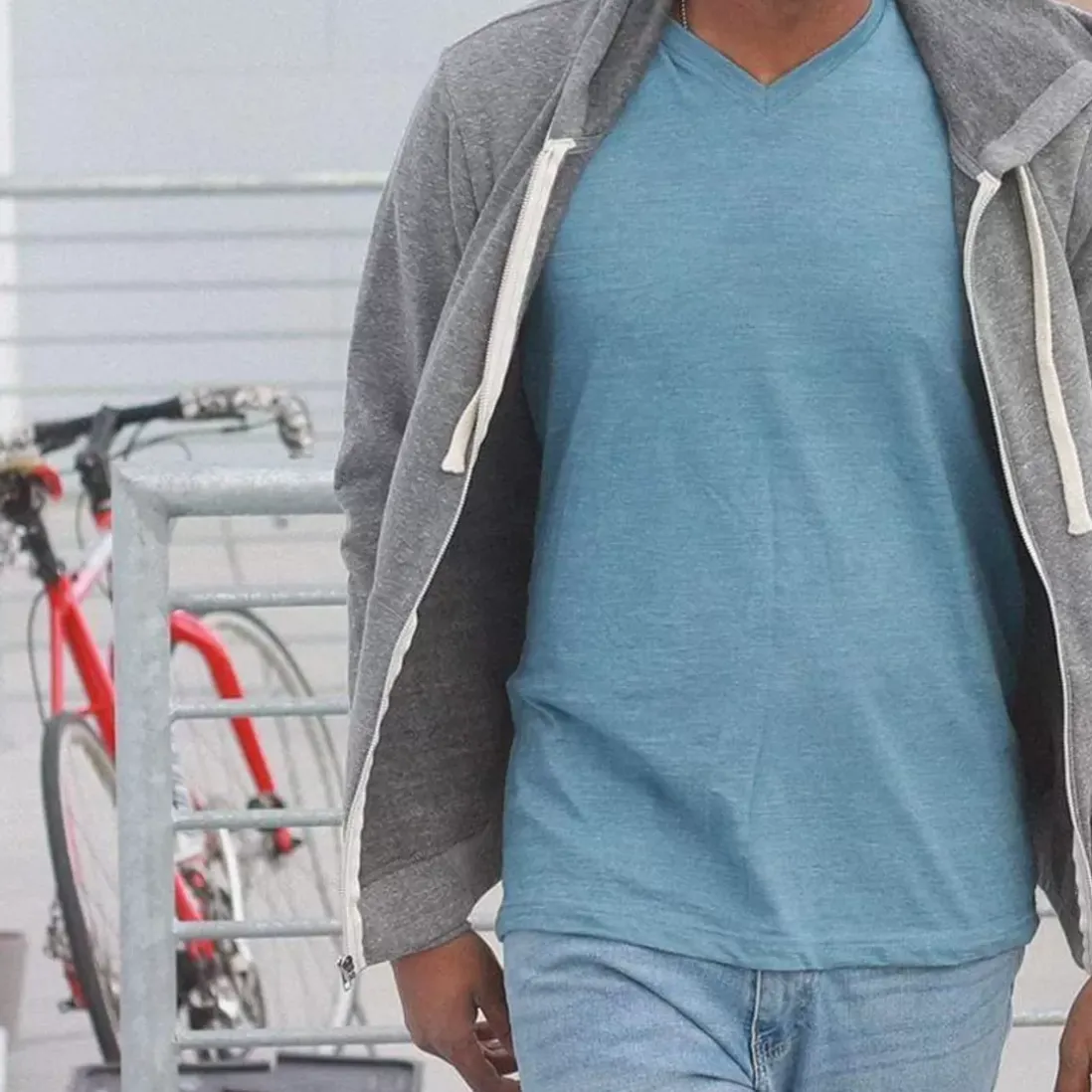 Men Nayked Apparel Hoodies & Sweatshirts>Men'S Ridiculously Soft Fleece Full-Zip Hoodie