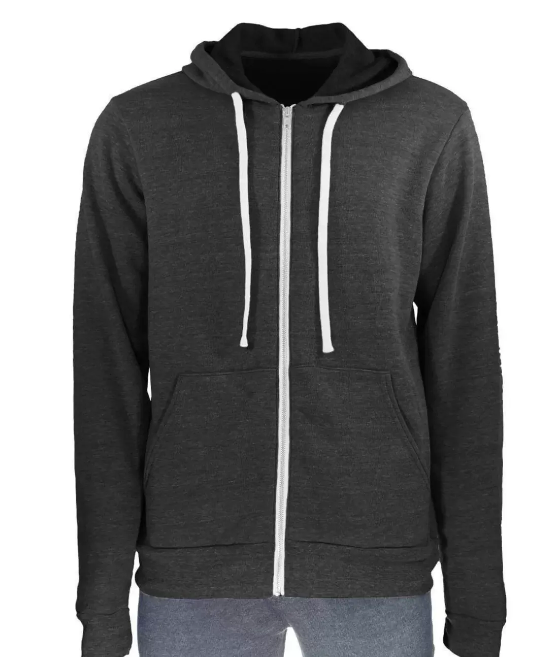 Men Nayked Apparel Hoodies & Sweatshirts>Men'S Ridiculously Soft Fleece Full-Zip Hoodie