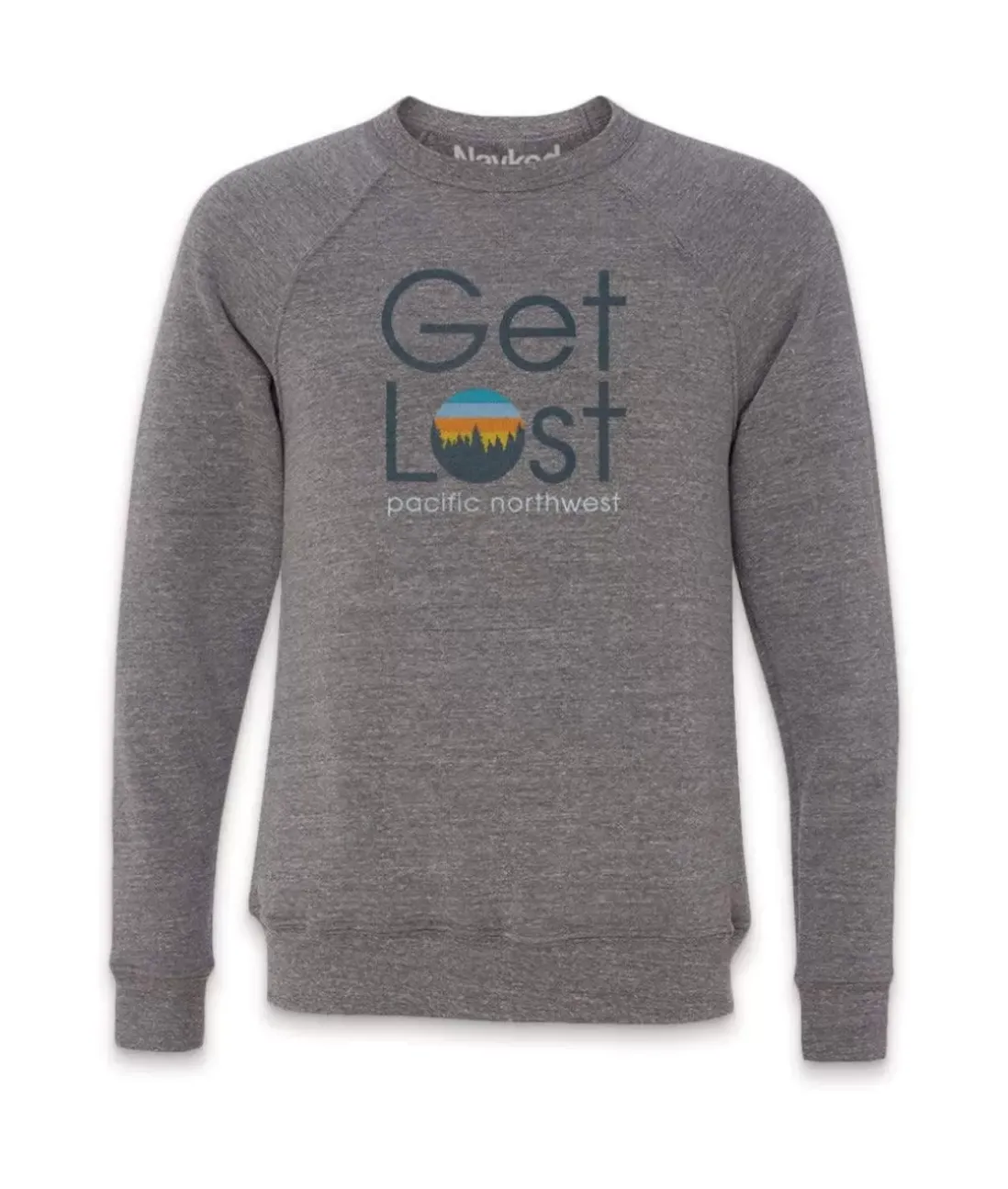 Men Nayked Apparel Hoodies & Sweatshirts>Men'S Ridiculously Soft Fleece Pullover Graphic Sweatshirt | Get Lost
