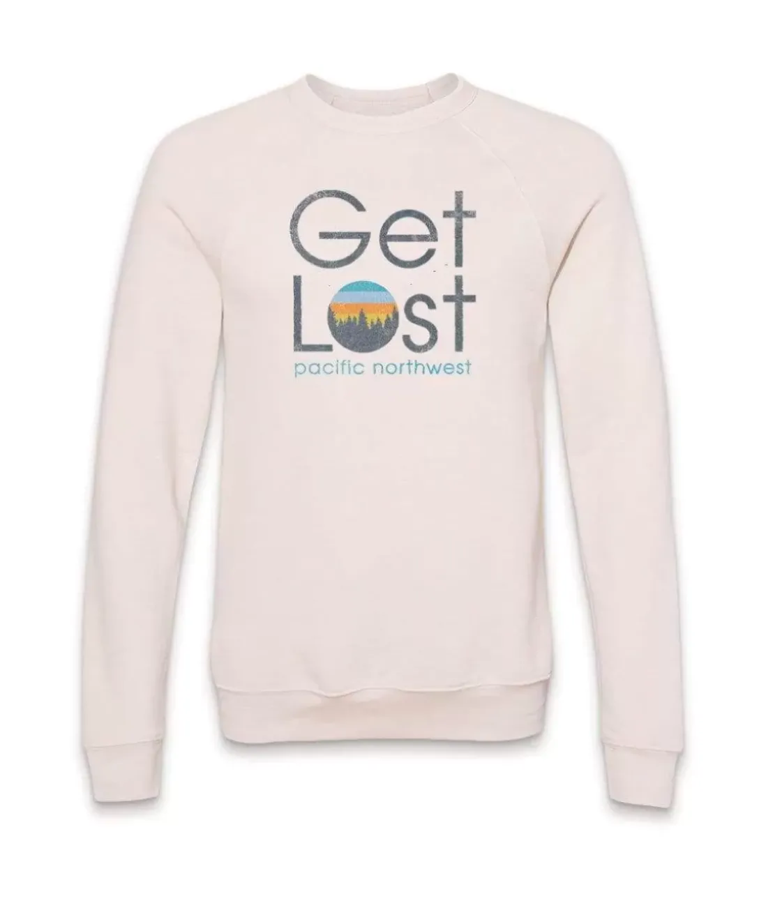 Men Nayked Apparel Hoodies & Sweatshirts>Men'S Ridiculously Soft Fleece Pullover Graphic Sweatshirt | Get Lost