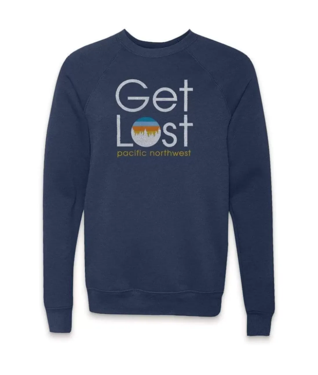 Men Nayked Apparel Hoodies & Sweatshirts>Men'S Ridiculously Soft Fleece Pullover Graphic Sweatshirt | Get Lost