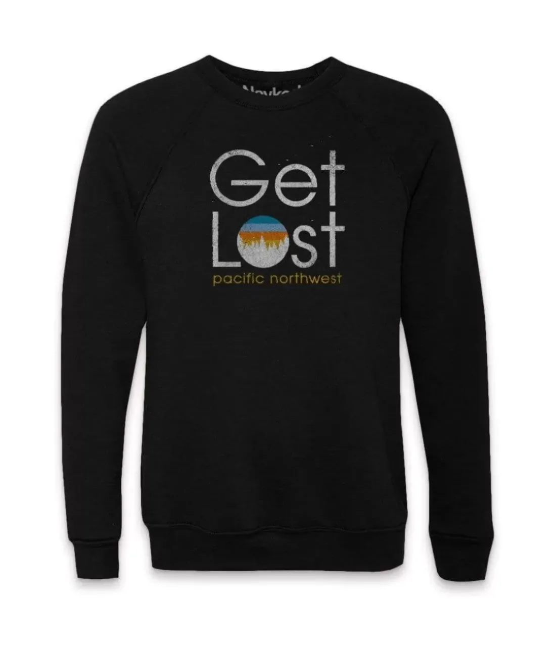 Men Nayked Apparel Hoodies & Sweatshirts>Men'S Ridiculously Soft Fleece Pullover Graphic Sweatshirt | Get Lost