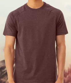 Men Nayked Apparel T-Shirts>Men'S Ridiculously Soft Heather Raglan T-Shirt