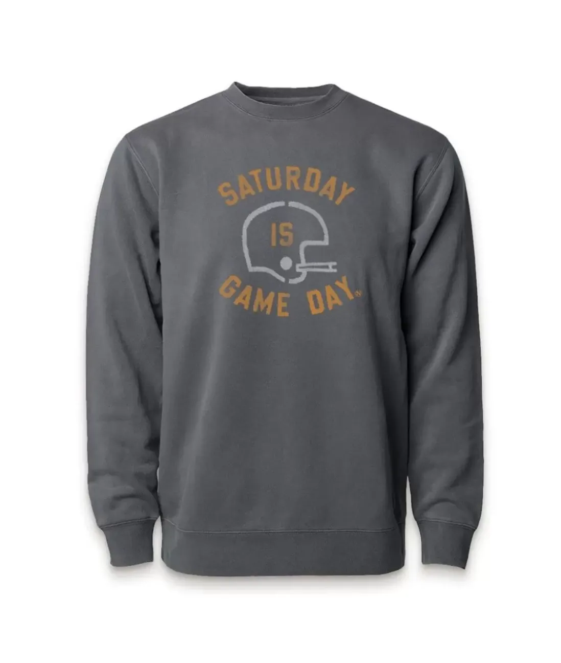 Men Nayked Apparel Shirts>Men'S Ridiculously Soft Heavyweight Fleece Graphic Pullover Sweatshirt | Saturday Is Game Day