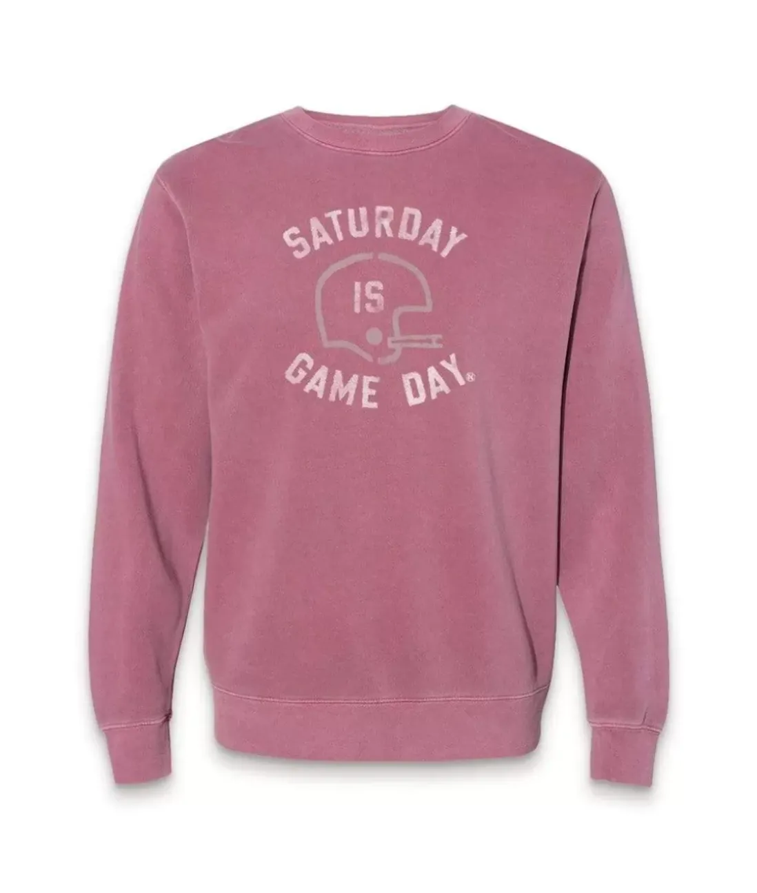 Men Nayked Apparel Shirts>Men'S Ridiculously Soft Heavyweight Fleece Graphic Pullover Sweatshirt | Saturday Is Game Day