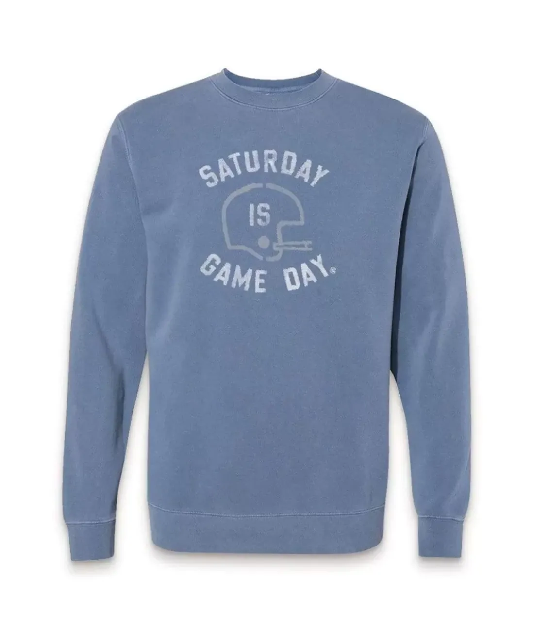 Men Nayked Apparel Shirts>Men'S Ridiculously Soft Heavyweight Fleece Graphic Pullover Sweatshirt | Saturday Is Game Day