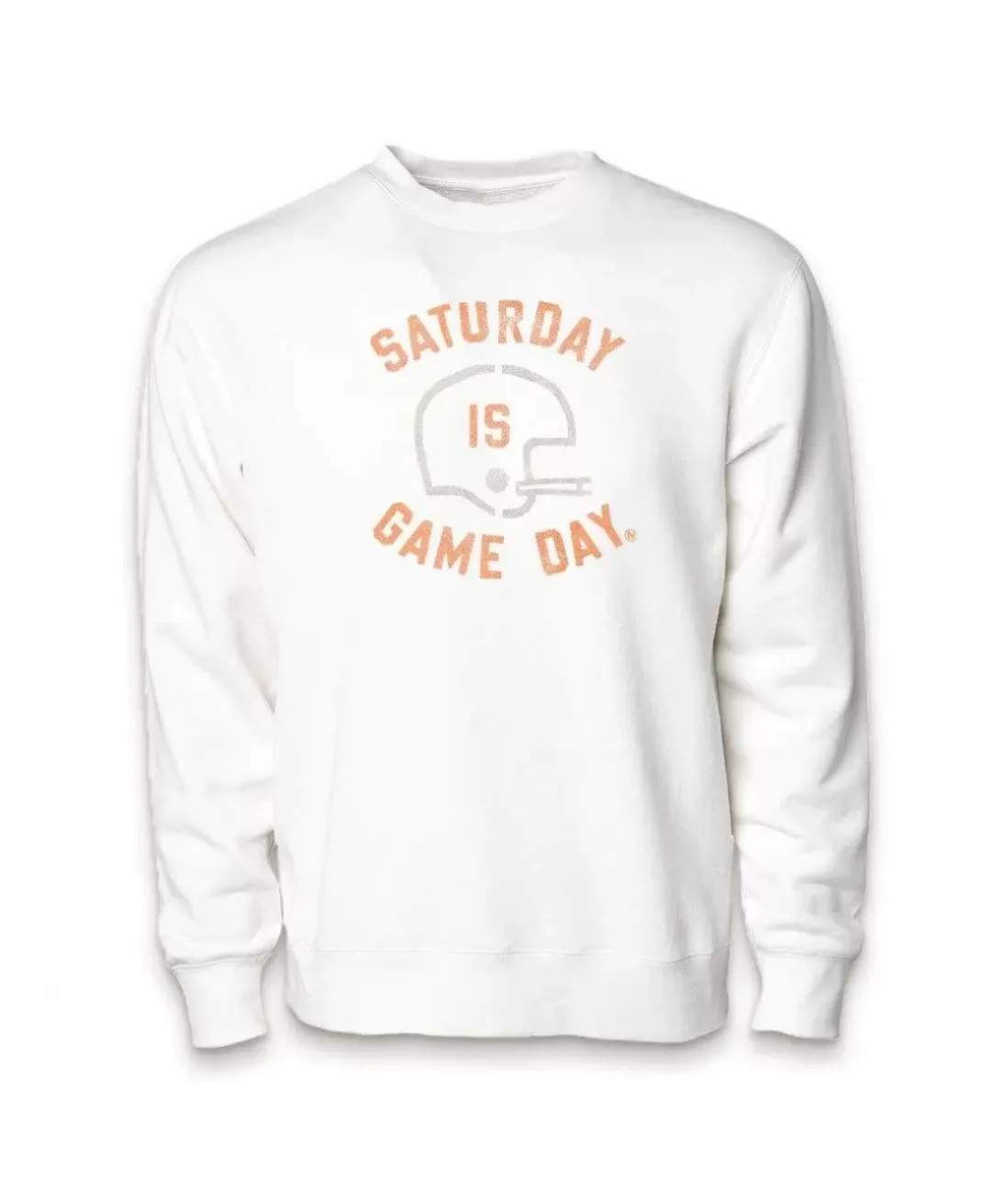 Men Nayked Apparel Shirts>Men'S Ridiculously Soft Heavyweight Fleece Graphic Pullover Sweatshirt | Saturday Is Game Day
