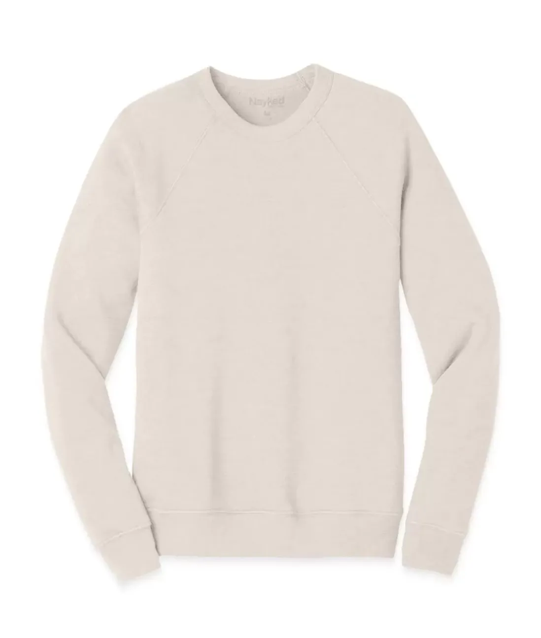 Men Nayked Apparel Hoodies & Sweatshirts>Men'S Ridiculously Soft Lightweight Heathered Fleece Pullover Sweatshirt