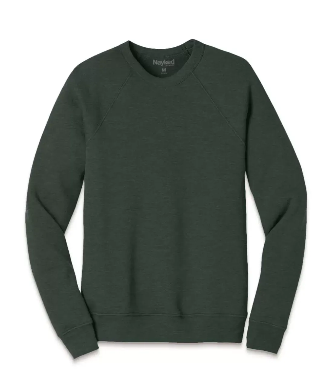 Men Nayked Apparel Hoodies & Sweatshirts>Men'S Ridiculously Soft Lightweight Heathered Fleece Pullover Sweatshirt