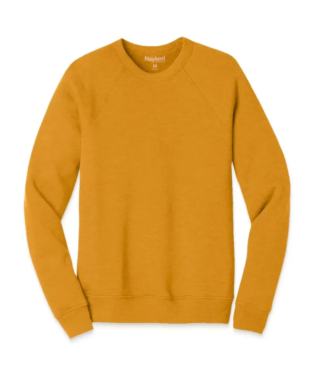 Men Nayked Apparel Hoodies & Sweatshirts>Men'S Ridiculously Soft Lightweight Heathered Fleece Pullover Sweatshirt
