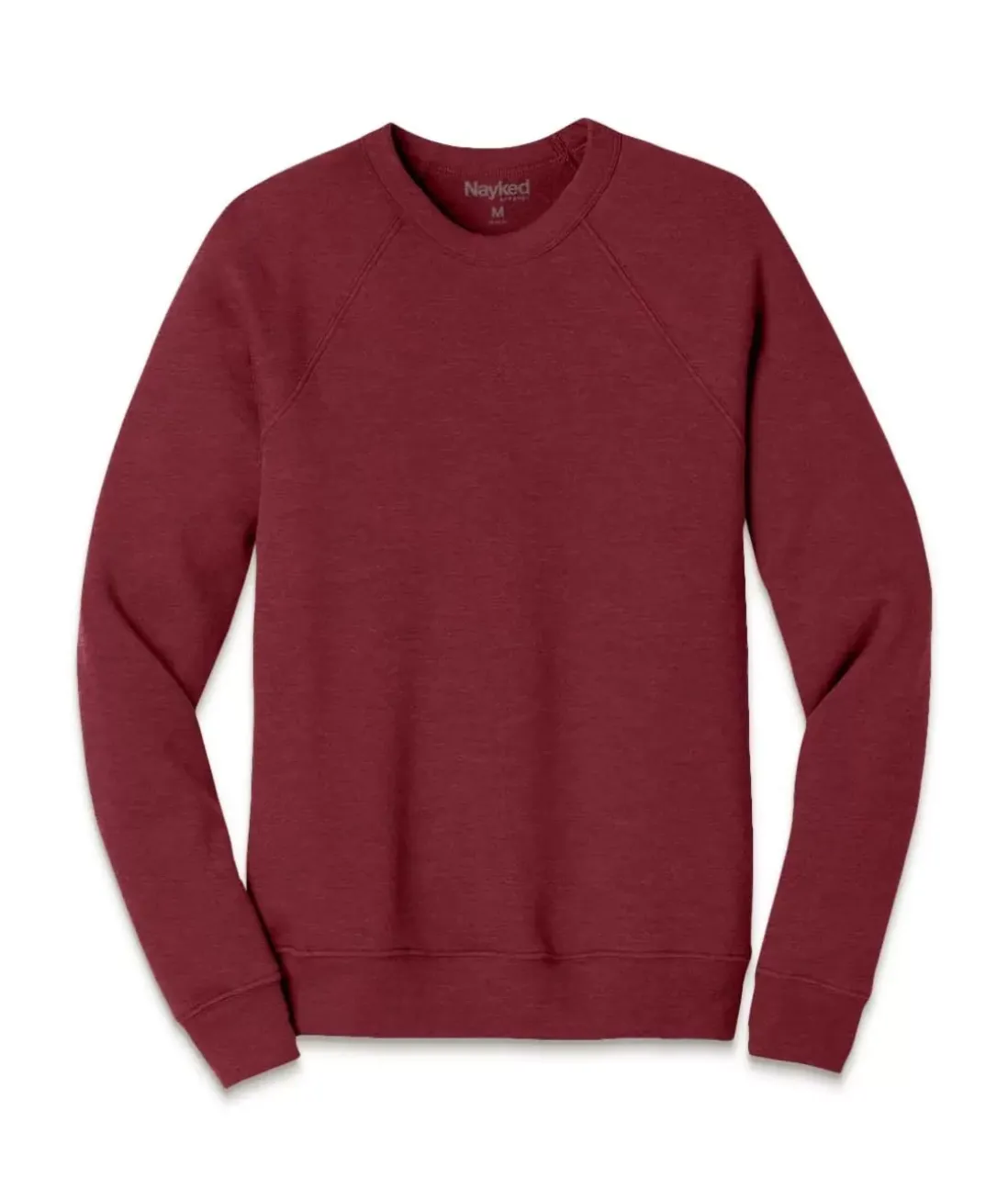 Men Nayked Apparel Hoodies & Sweatshirts>Men'S Ridiculously Soft Lightweight Heathered Fleece Pullover Sweatshirt